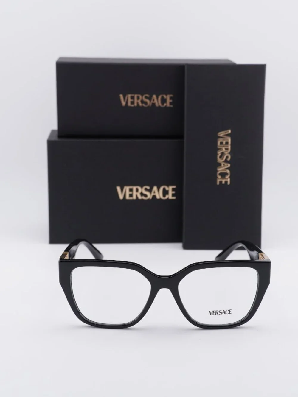 Versace VE3387U GB1 Square Eyeglasses 54mm – Black
